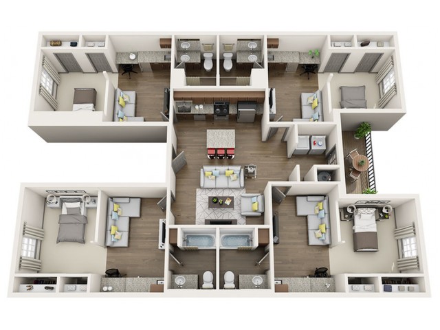 The Suite Floor plan